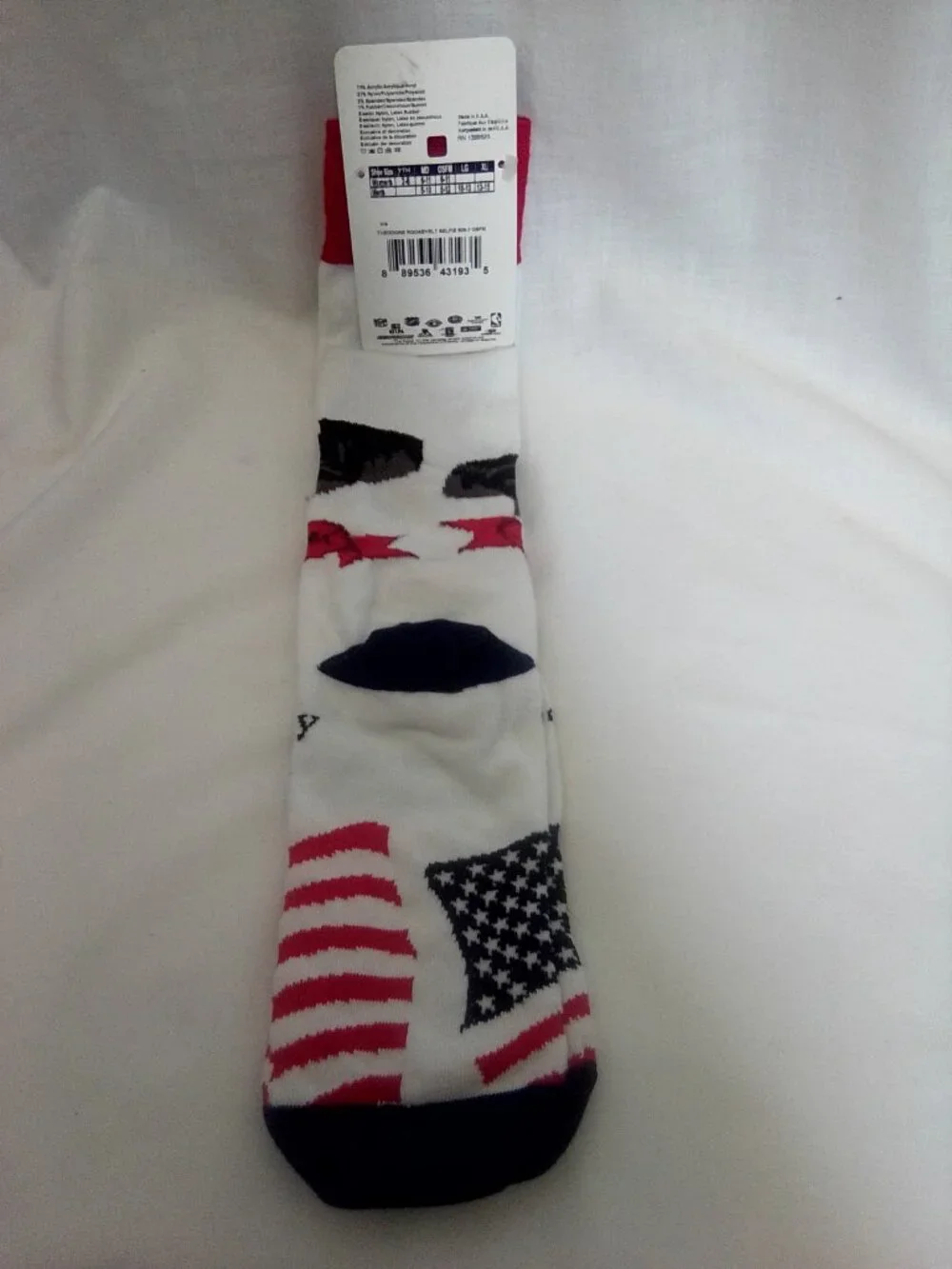 FBF ORIGINALS Theodore Roosevelt socks NWT